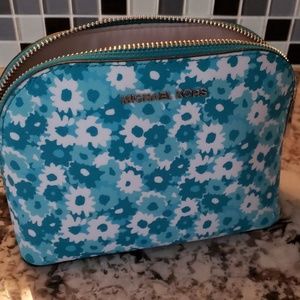 Mk floral make up case